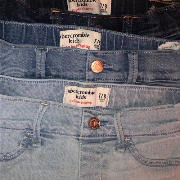 🔴SOLD🔴 Girls Abercrombie jeans size 7/8 - Picture 8 of 8